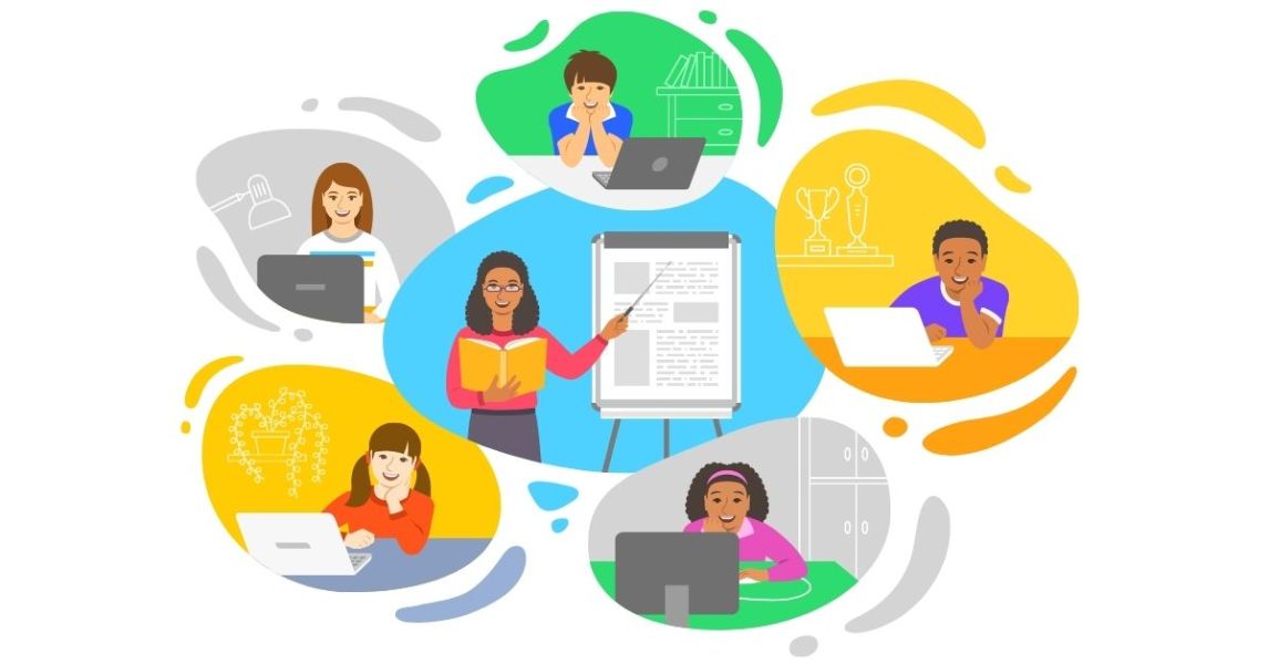 Designing virtual classrooms for scalability