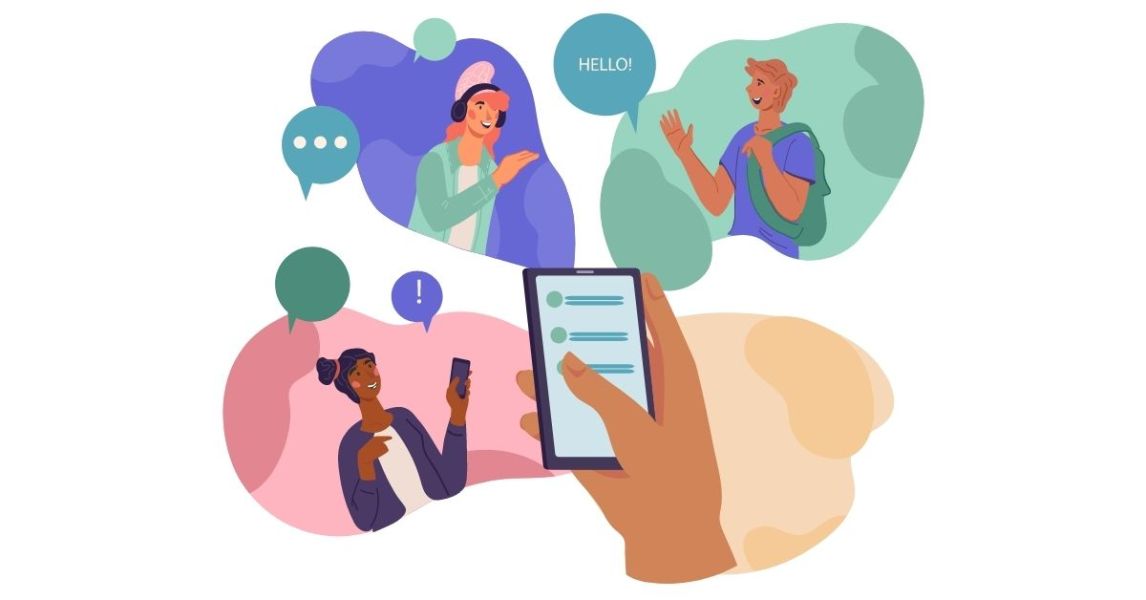 FB Messenger group chats as virtual classrooms