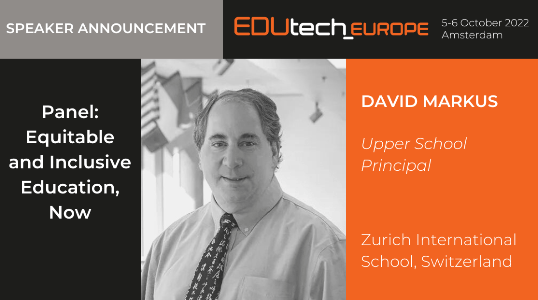 David Markus, Upper School, Principal