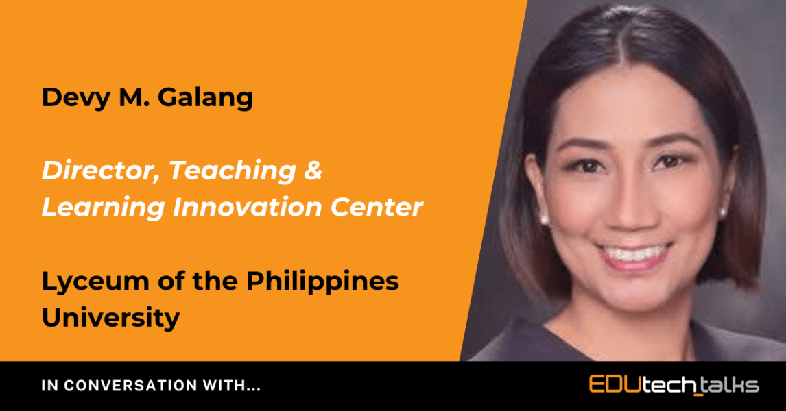 In Conversation With… Devy M. Galang, Lyceum of the Philippines University