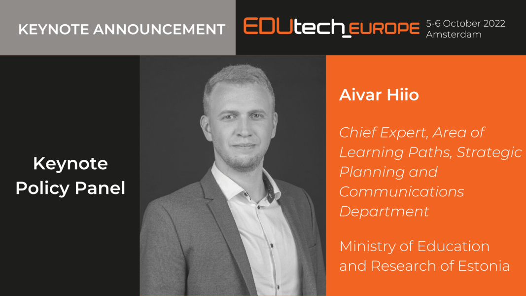 Aivar Hiio, Project Manager, Area of Learning Paths